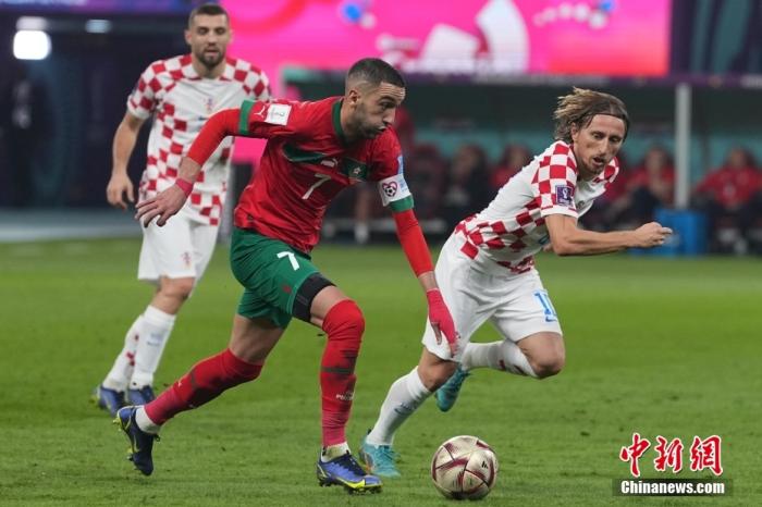 莫德里奇率克罗地亚夺世界杯季军谢幕之战
