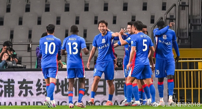 汪海健爆发助申花3-1力克辽宁铁人